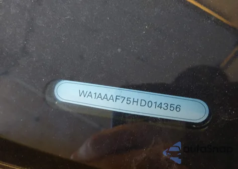 2017 Audi Q7 3.0T Premium z USA, uszkodzony, nr VIN WA1AAAF75HD014356